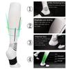 Dee Plus Compression Socks, 2 Pairs, 15–25 mmHg, Knee-High Striped Socks for Men and Women view 3