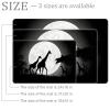 Giraffe Family and Giant Moon Non-Slip Rug for Kids, 61 x 40.6 cm view 2