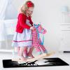 Giraffe Family and Giant Moon Non-Slip Rug for Kids, 61 x 40.6 cm view 4