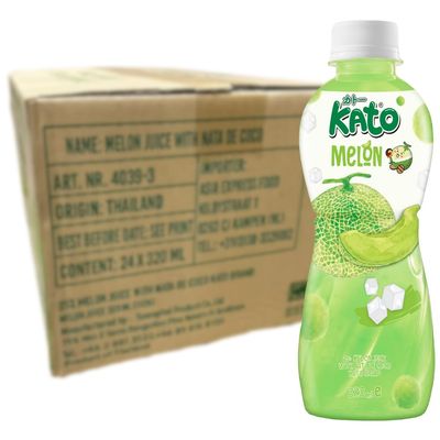 KATO - Melon Juice with Nata de Coco - Multipack (24 x 320 mL)