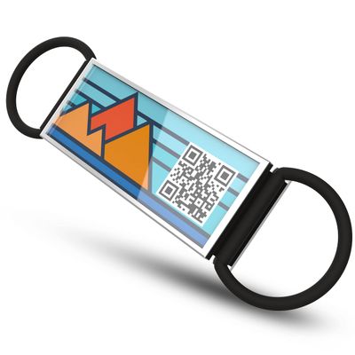 KEKID QR Code ID Tag, Silent and Personalized for Pets, with Free Online Pet Page