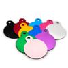 Engraved Dog Tags, 20-Piece Set, Round Black Aluminum Personalized Pet ID Tags view 2
