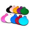 Engraved Dog Tags, 20-Piece Set, Round Black Aluminum Personalized Pet ID Tags view 4