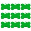20-Piece Wholesale Engraved Bone-Shaped Pet Tags, Double-Sided Personalized Dog and Cat Tags view 1