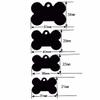 20-Piece Wholesale Engraved Bone-Shaped Pet Tags, Double-Sided Personalized Dog and Cat Tags view 3