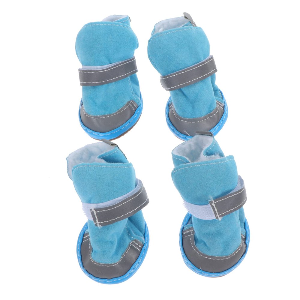 4Pcs Dog Boots Anti-Snow Shoes for Pets