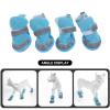 4Pcs Dog Boots Anti-Snow Shoes for Pets view 2