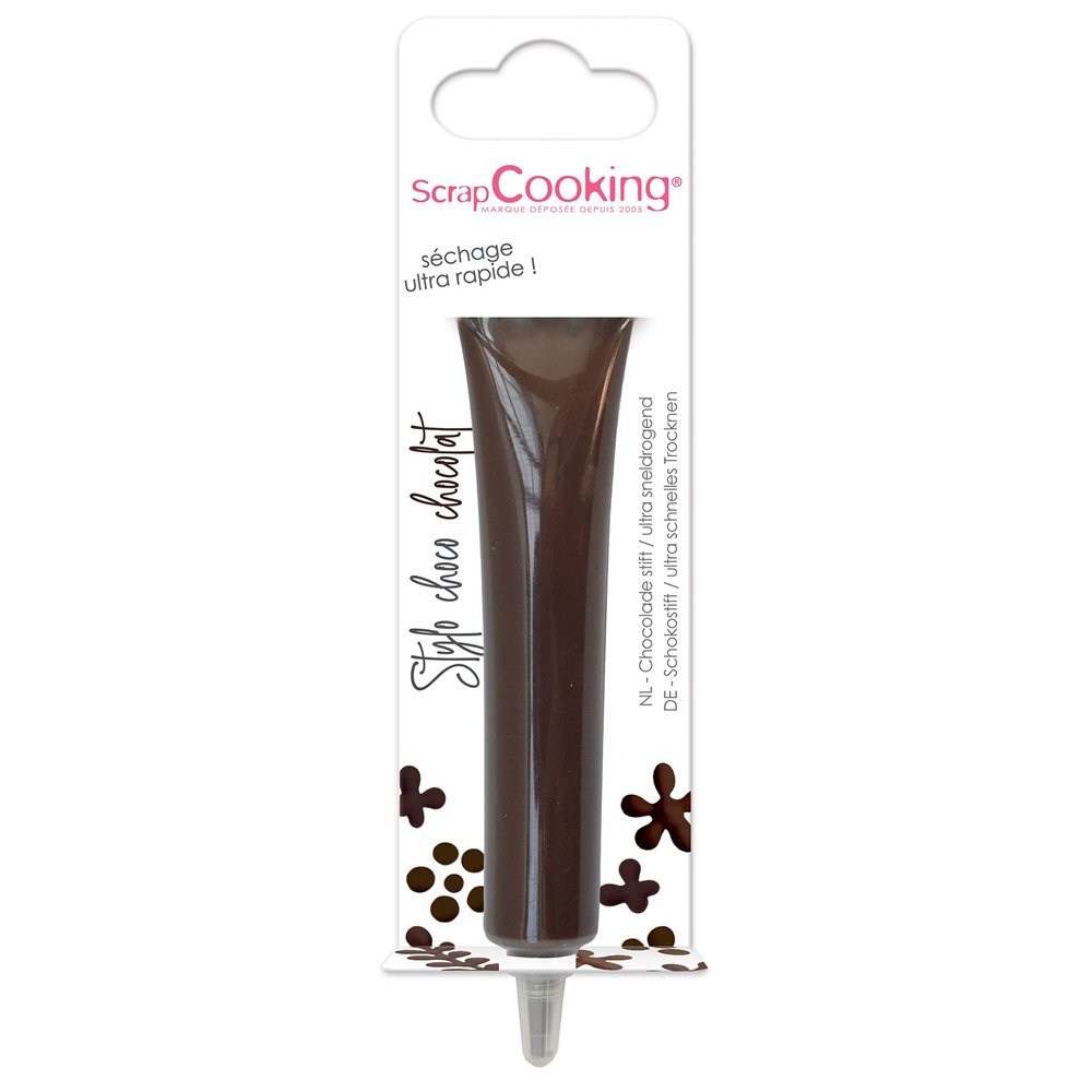 ScrapCooking Brown Chocolate Writing Pen, 25 g