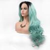 Chtom Fashion Wild Natural Creative Ideas Half-Crochet Lace Front Synthetic Wig (66 in.) view 2