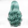Chtom Fashion Wild Natural Creative Ideas Half-Crochet Lace Front Synthetic Wig (66 in.) view 3