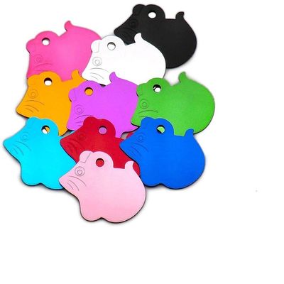 Engraved Dog Tags, 100 Pieces, Personalized Pet ID Tags for Collars