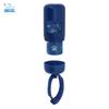 Best Pet Supplies Dog Waste Bag Holder with Leash Attachment, Reusable, for Travel, Walking, Park, Outdoor, Durable, with Clip, Royal Blue, 2 Pack view 2