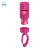 Best Pet Supplies Reusable Dog Waste Bag Holders for Leashes, Fuchsia, 2-Pack view 2