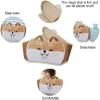 Yeehliny 1L Hot Water Bottle with Removable Plush Cover and Belt view 3