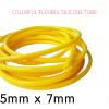 Tuanie Lnanqing Silicone Tubing, Flexible, 5 mm ID x 7 mm OD, Food-Grade, Non-Toxic view 2