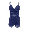 Women's Sexy Satin Lace Pajama Set view 4