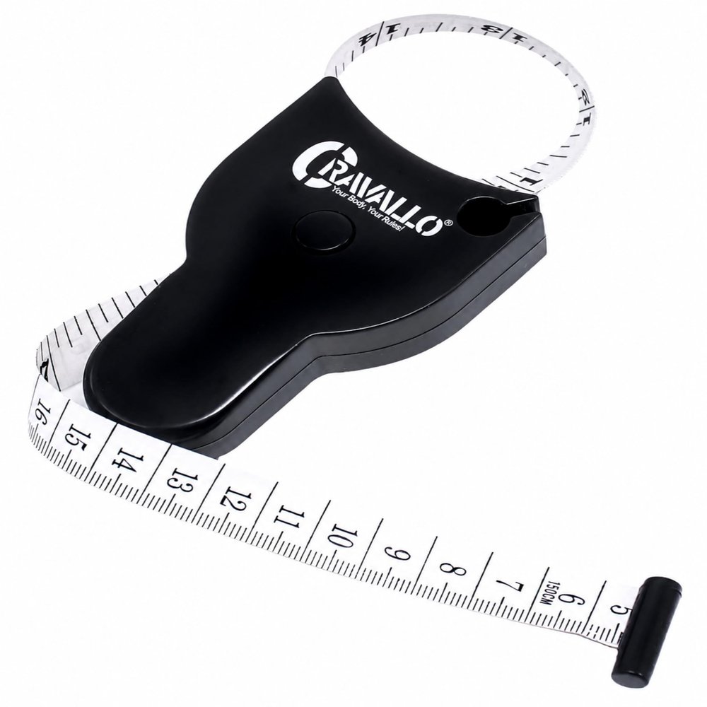 Cravallo Ergonomic Body Measuring Tape, German Version in cm