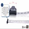 Cravallo Ergonomic Body Measuring Tape, German Version in cm view 3