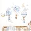 Little Deco Animal Hot-Air Balloon Wall Decal for Kids' Rooms view 2