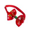 Adjustable Christmas Collar for Dogs and Cats with Bow view 3