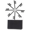 1-Set Hearing Aid Cleaning Brush Kit with Magnet and Cloth view 1