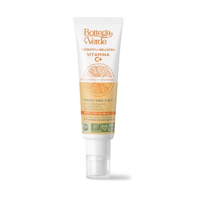 Bottega Verde Vitamin C+ 3-in-1 Face Cream, Beauty Extracts, 50 ml