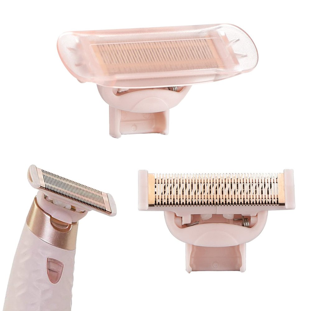 2 Replacement Heads for the Finishing Touch Flawless Nu Shaver