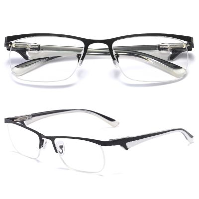 MAGIMODAC Blue Light Blocking Half-Rim Reading Glasses