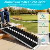 FACHNUO TOOL Folding Wheelchair Ramp, 5 ft, Black Aluminum Threshold Ramp, 800 lb Capacity view 3