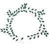 BETITETO Green Rhinestone Bridal Hair Vine Headband view 1