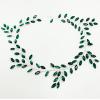BETITETO Green Rhinestone Bridal Hair Vine Headband view 3