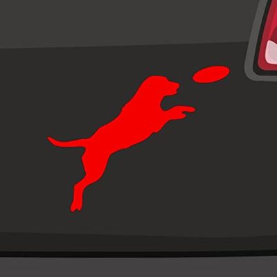 Labrador Frisbee Sticker 6 Gren 21 Colors