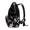 LDIYEU Daisy Tree Leaf Plant Diaper Bag Travel Backpack view 4