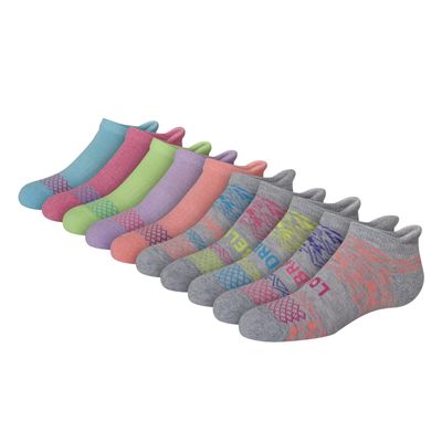Hanes Girls' Comfort Fit Heel Shield, 10-Pair Pack