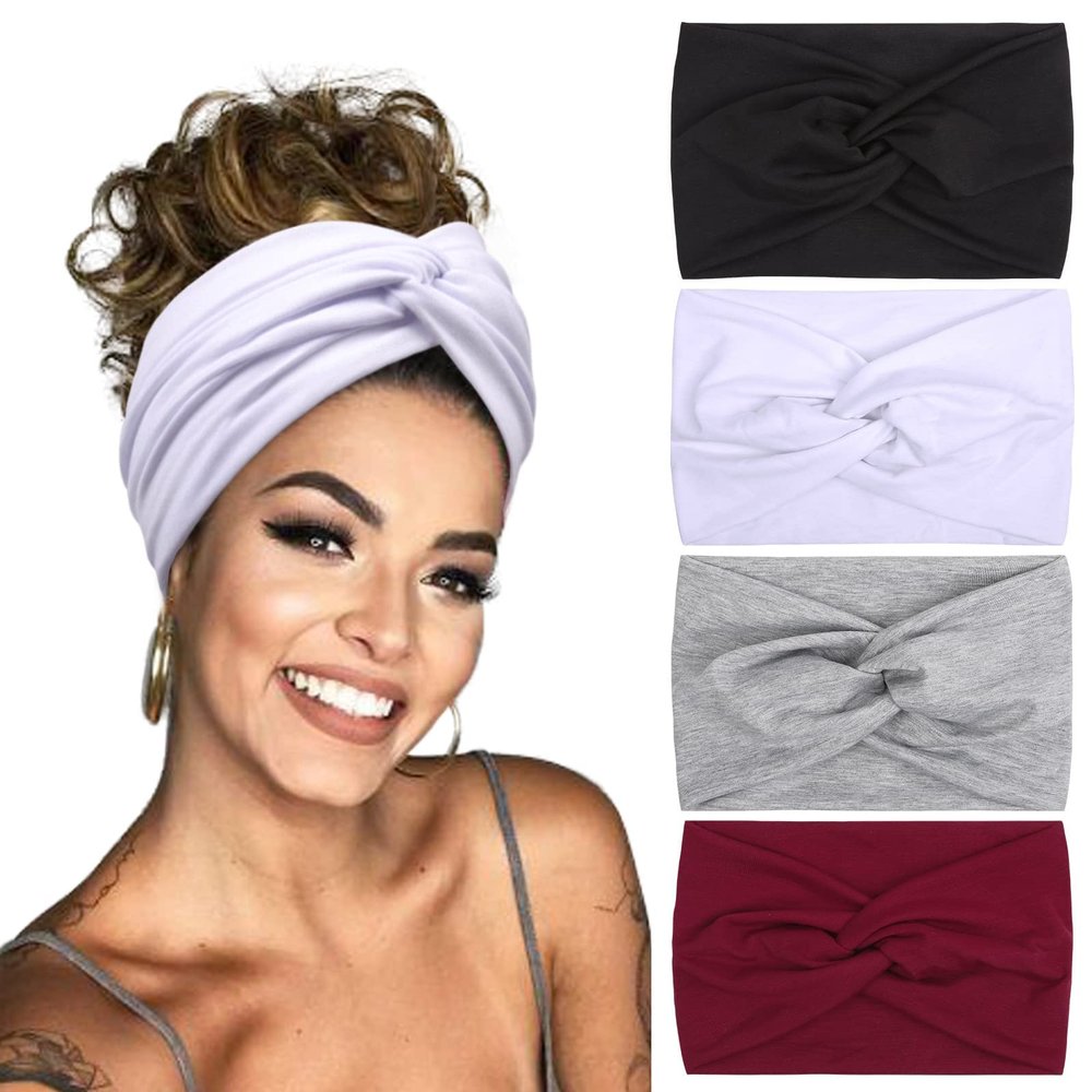 Women's Boho Extra-Wide Turban Headbands