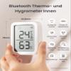 SwitchBot Indoor Thermometer Hygrometer, Bluetooth Temperature & Humidity Sensor with App view 2
