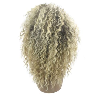 YTOOZ Women's Black Ombre Long Curly Wig, 45 cm