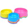 U-M Cat Bowl, Round, Reusable, Plastic, Indoor and Outdoor, Blue view 3