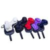 German Riding Synthetic-Fur Saddle, MINI 12 in (Blue) view 1