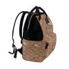 LDIYEU Retro Floral Japanese-Style Diaper Bag Travel Backpack view 3