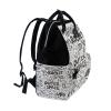 LDIYEU Rocket Universe Spaceship Cartoon Diaper Bag Travel Backpack view 3