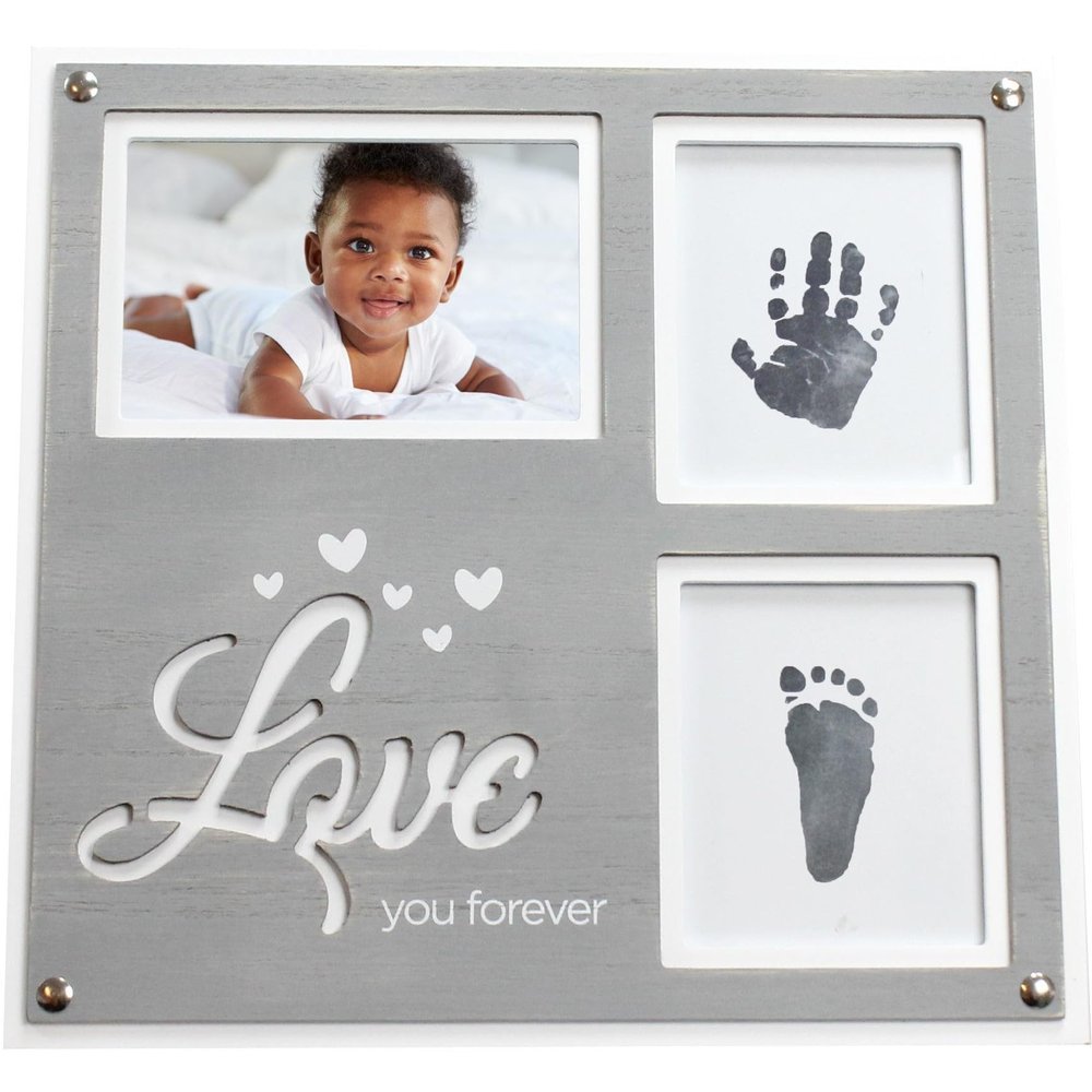 Dooky HappyHands Baby Hand or Footprint Frame Set, 32 x 31 cm
