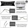 Hubeye 3-Pack Slim Reading Glasses for Men and Women, Blue-Light Blocking, Spring Hinges, Clip Case, +3.00 view 4