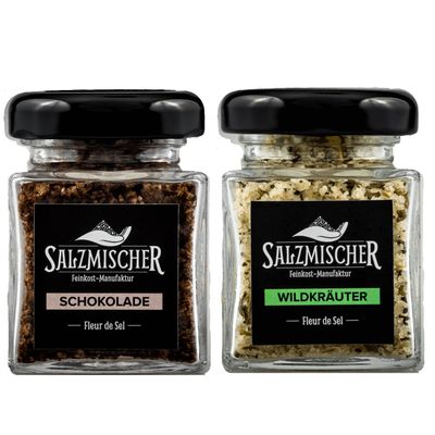 Premium Gift Set with Chocolate and Wild Herb Fleur de Sel
