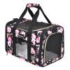 Petmolico Soft-Sided Cat Carrier, Airline-Approved, Pink view 1