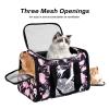 Petmolico Soft-Sided Cat Carrier, Airline-Approved, Pink view 3
