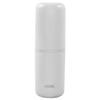 Portable Travel Toothbrush Case with Toothpaste Holder, Gray view 1