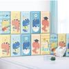 3D Anti-Collision Leather Wall Panels for Kids' Rooms, Self-Adhesive Soft Cartoon Wall Padding (Style 2) view 3