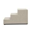 3-Step Pet Staircase for Dogs and Cats, Beige Inari, M – 30 x 50 x 30 cm view 2