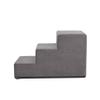 Pet Staircase with 3 Steps for Small, Weak, or Older Pets, Graphite Savoy, M - 30 x 50 x 30 cm view 2